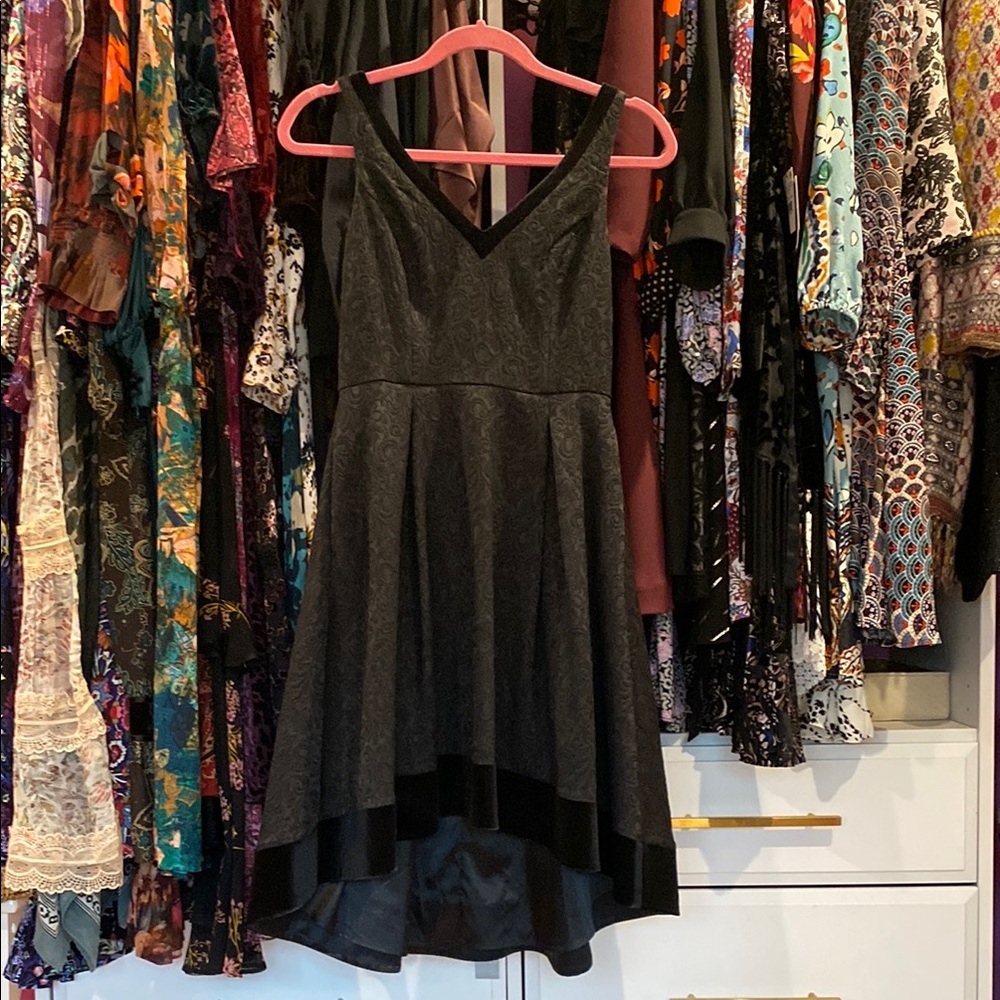 Elegant Black Cocktail Dress